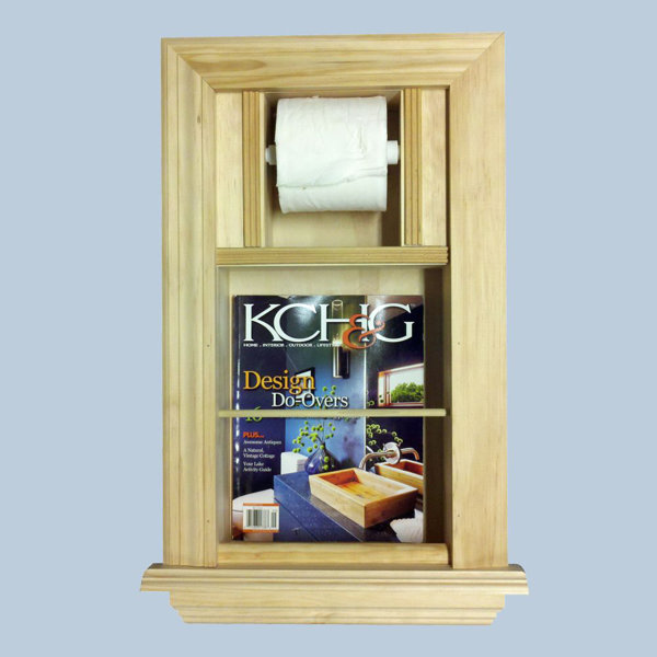 Timber Tree Merdian2unfinished Solid Pine Magazine Rack